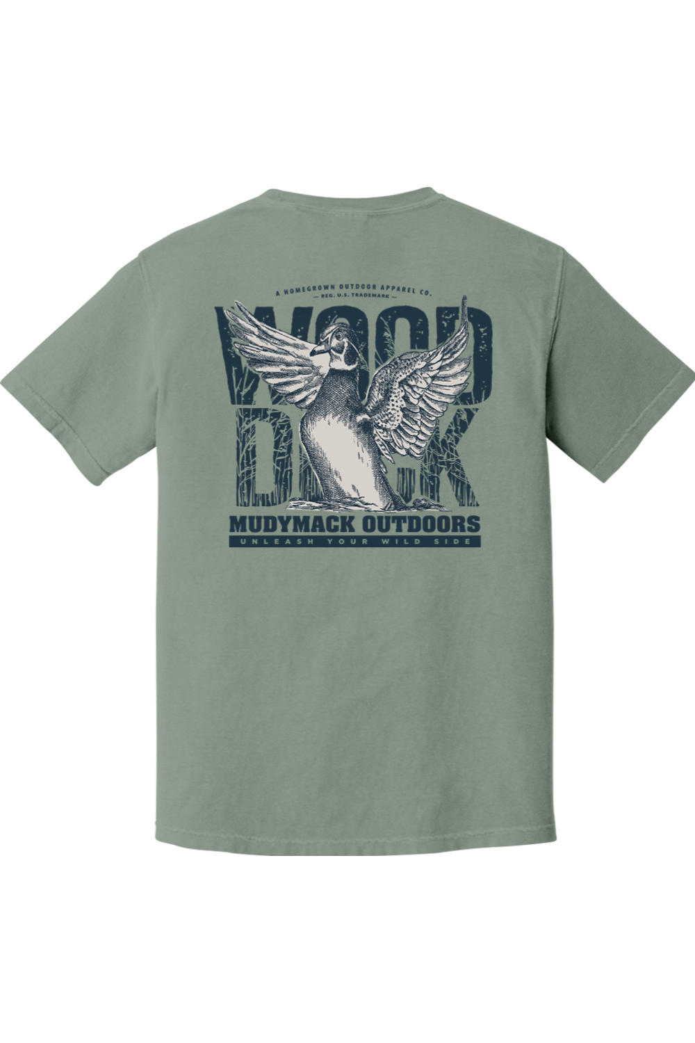 Wood Duck Wing Flap - Comfort Color