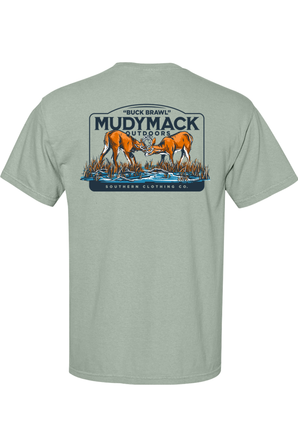 Buck Brawl - Comfort Colors Pocket Tee